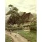 Old English Country Cottages 1906 Hollingbourne Poster Print By Helen Allingham